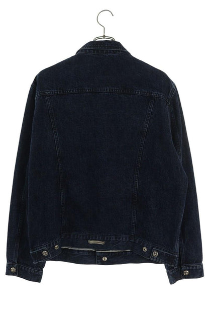 Chrome Hearts Motorbreath Dagger Zip Denim Jacket Size M