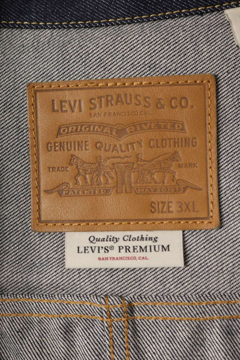 LEVI'S x JOURNALSTANDARD Type 1 Trucker Denim Jkt Size 3XL