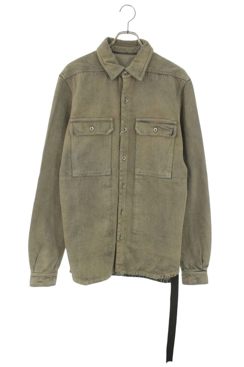 DRKSHDW Outer Shirt Denim Jacket Gray Size XS