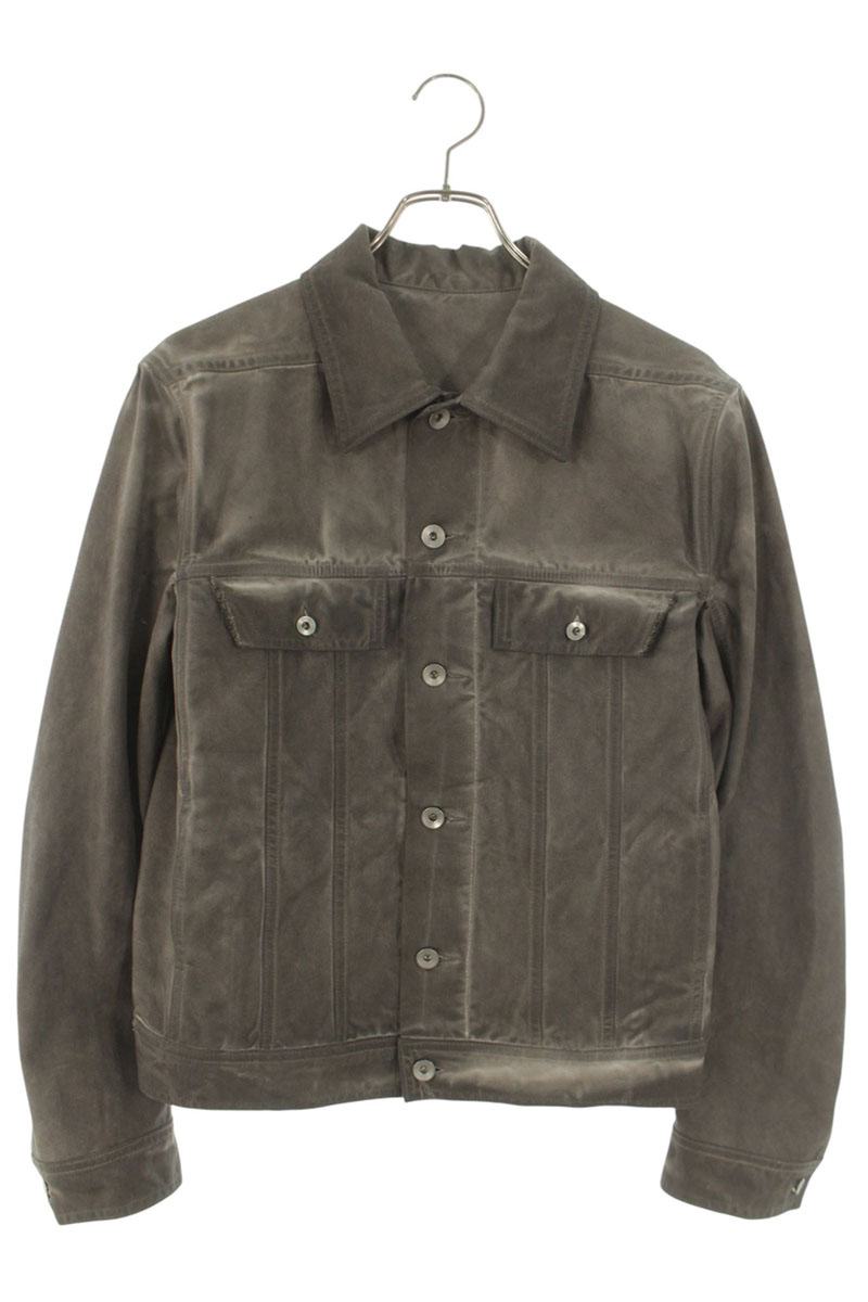 DRKSHDW Cape Sleeve Denim Jacket Gray Size S