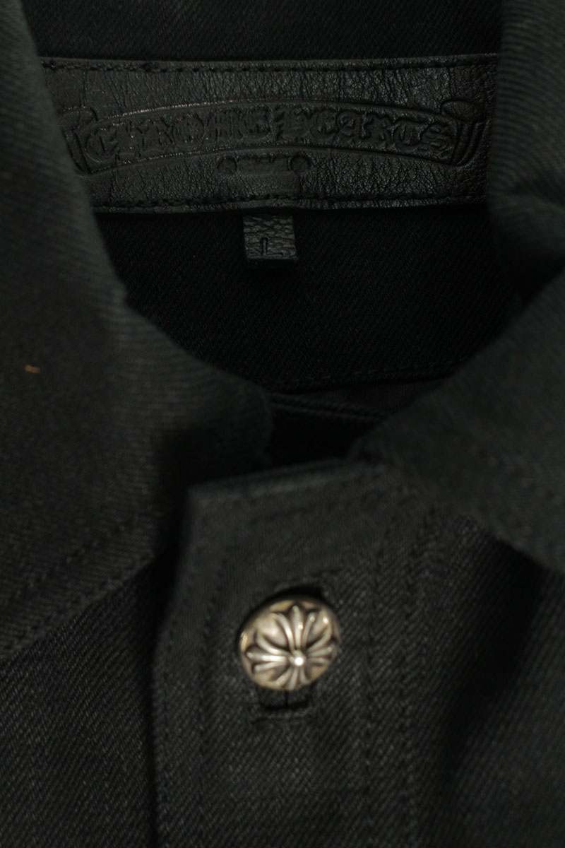 Chrome Hearts CLASSIC JEAN Floral Patch Denim Multi Size L