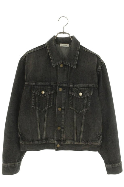 FEAR OF GOD Washed Denim Jacket Gray Size S