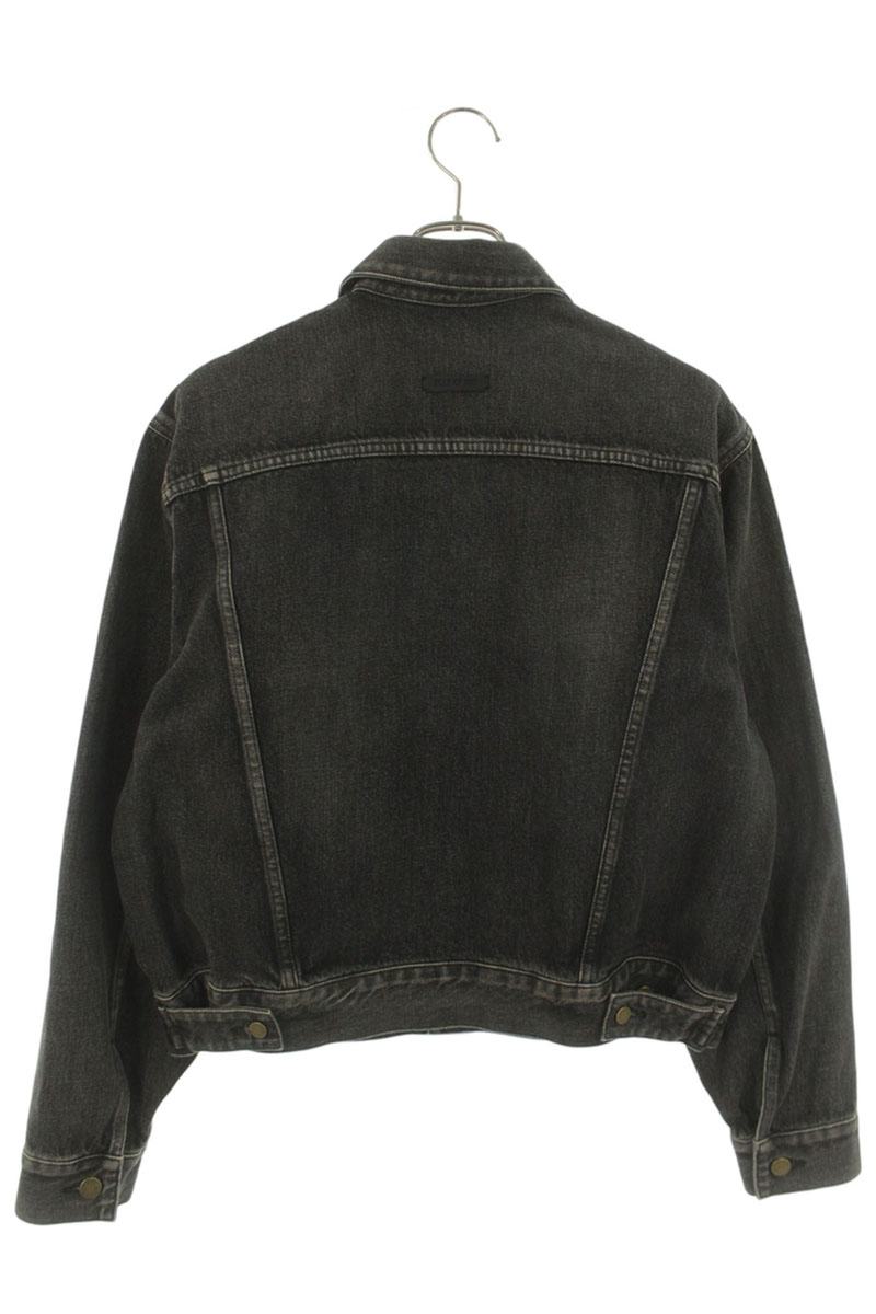 FEAR OF GOD Washed Denim Jacket Gray Size S