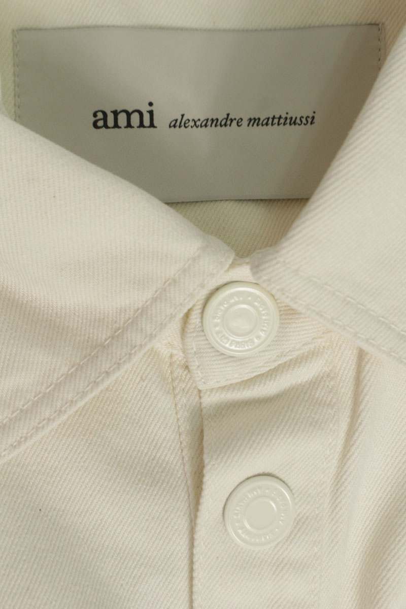 AMI Alexandre Mattiussi Ami De Coeur Denim Jkt Size S