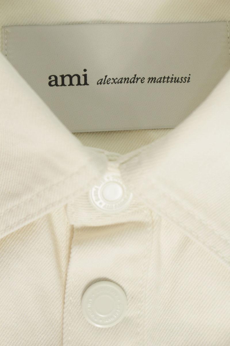 AMI Alexandre Mattiussi Ami De Coeur Denim Jkt Size L