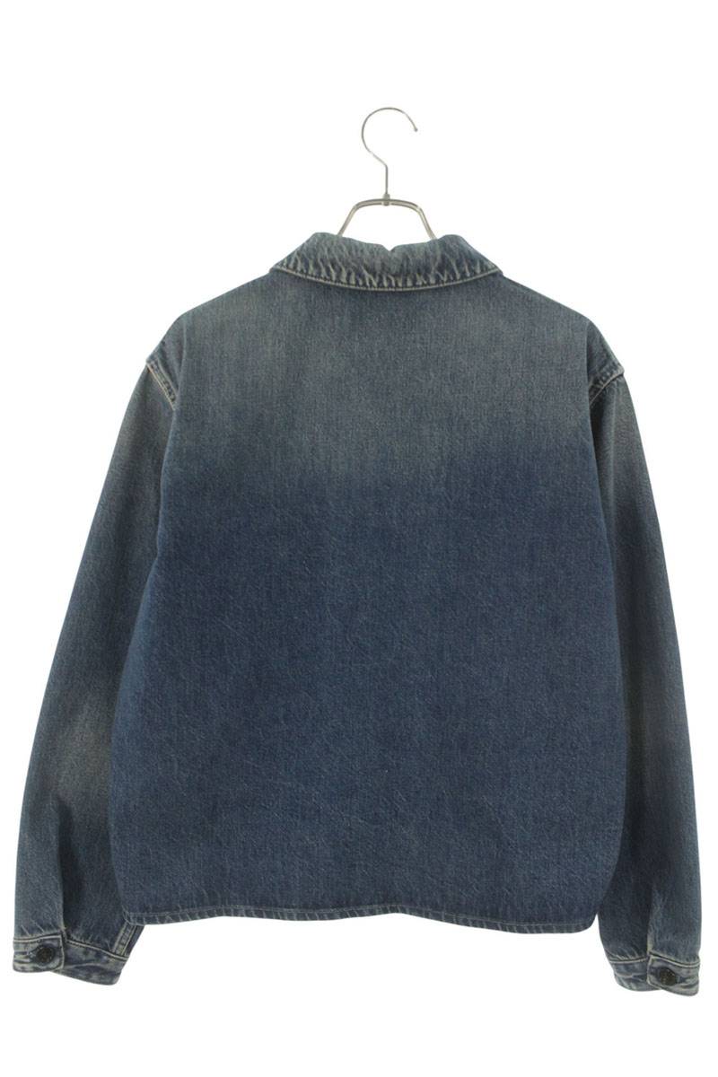 ANN DEMEULEMEESTER 26SS Boxy Fit Denim Jacket Indigo Size M