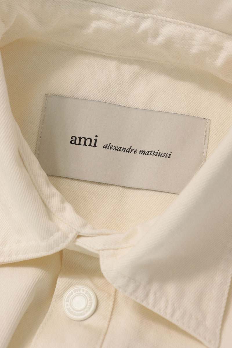 AMI Alexandre Mattiussi Ami De Coeur Denim Jkt Size M