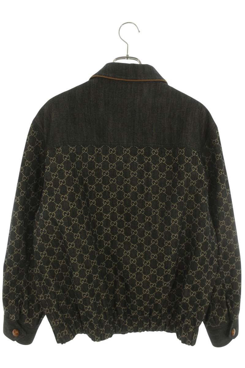 GUCCI Interlocking G Denim Jacket Size 44