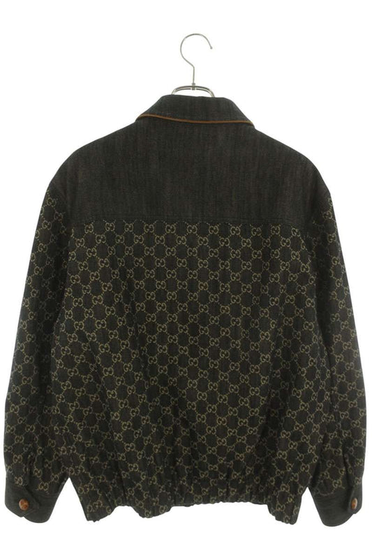 GUCCI Interlocking G Denim Jacket Size 44