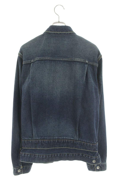 Sacai Side Zip Denim Jacket Blue Size 3