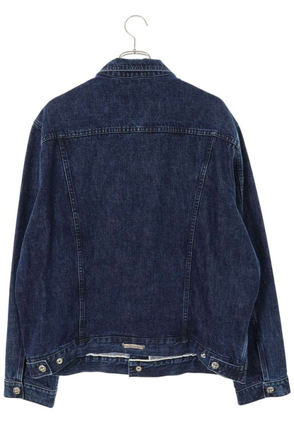 Chrome Hearts Motorbreath Cross Ball Button Denim Jkt Size L
