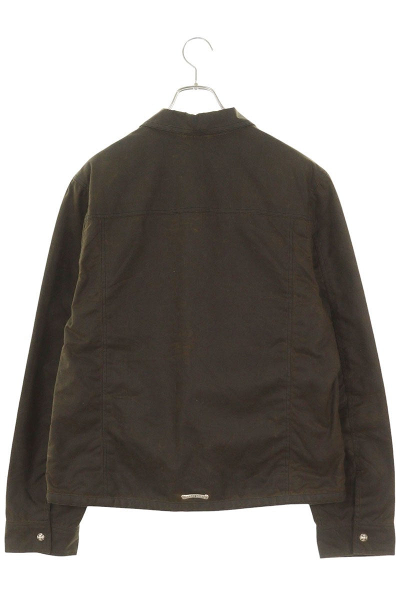 Chrome Hearts WHIPLASH FBRC Oiled Denim Jacket Size M