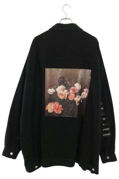 RAF SIMONS 18SS Aesthetics of Power Photo Denim Jkt Size XL