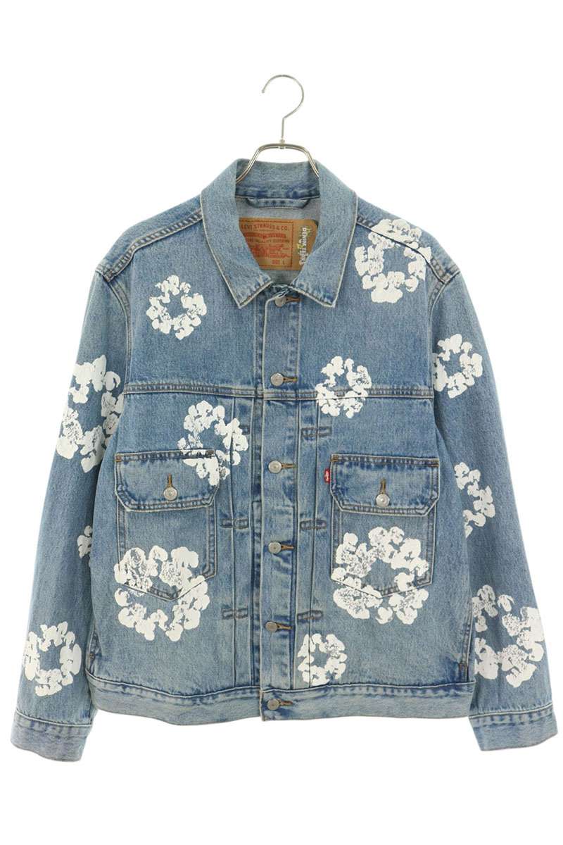 DENIM TEARS x Levi's Type 2 Indigo Denim Jacket Size L