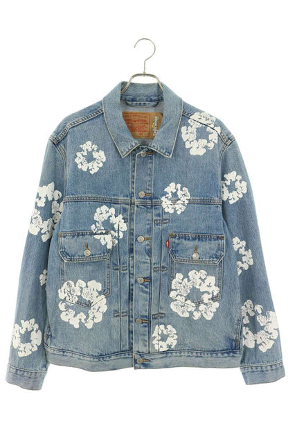 DENIM TEARS x Levi's Type 2 Indigo Denim Jacket Size L