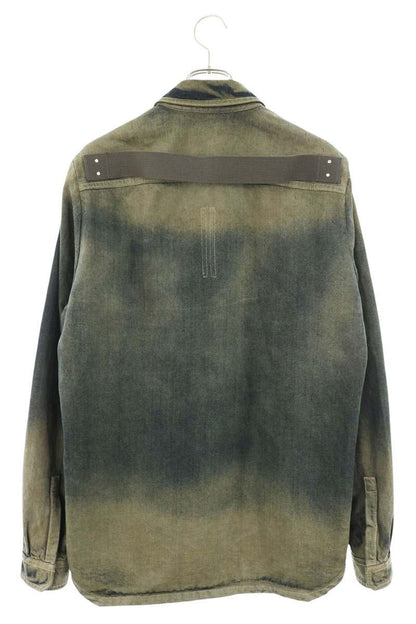 Rick Owens FOGPOCKET Denim Outershirt Multi Size 48