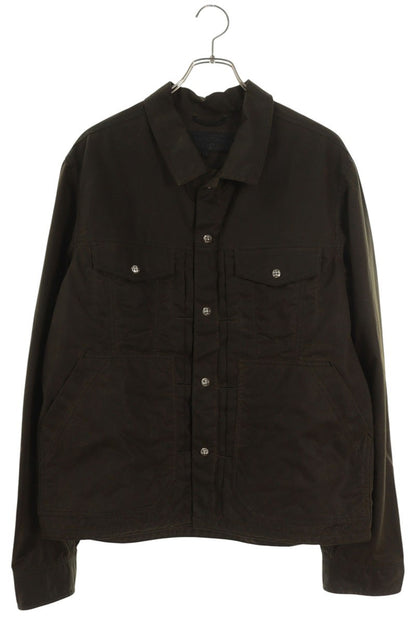 Chrome Hearts WHIPLASH FBRC Oiled Denim Jacket Size L