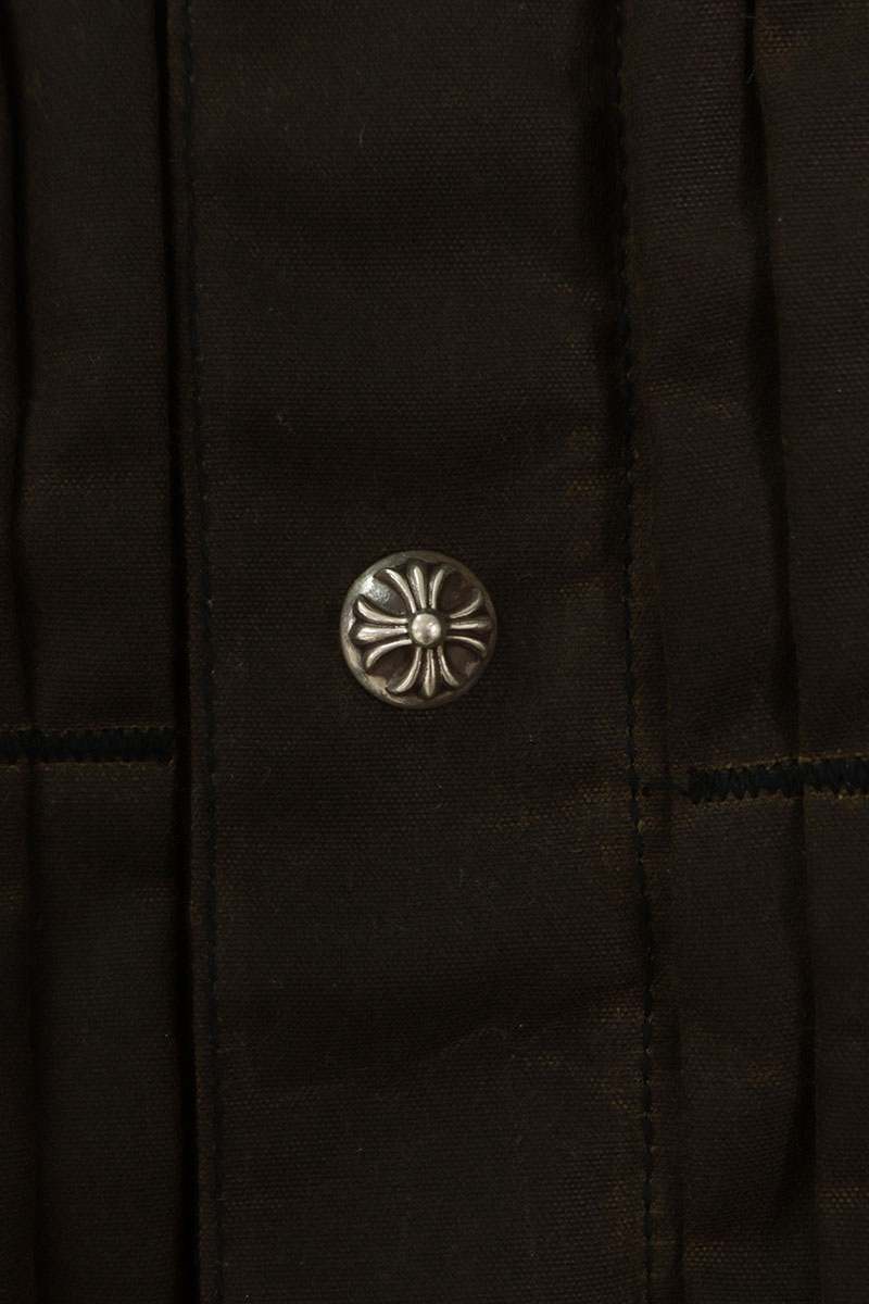 Chrome Hearts WHIPLASH FBRC Oiled Denim Jacket Size L