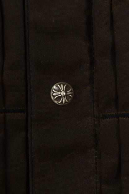 Chrome Hearts WHIPLASH FBRC Oiled Denim Jacket Size L