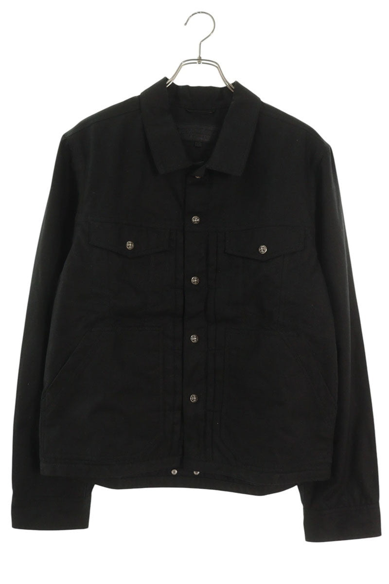 Chrome Hearts WHIPLASH FRBC Oiled Denim Jacket Size M