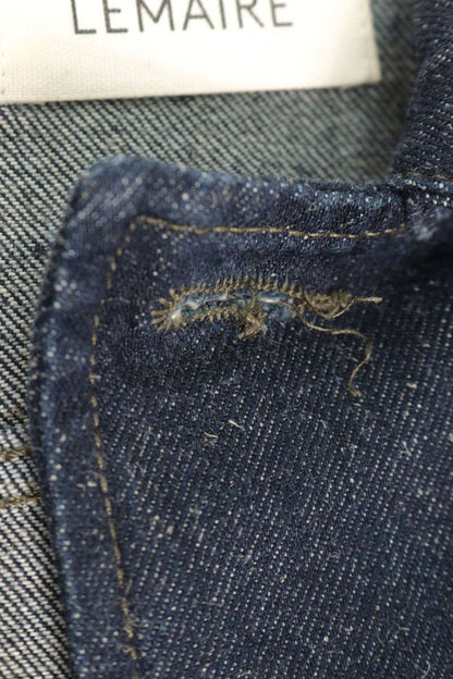 LEMAIRE BOXY Denim Jacket Blue Size XXS
