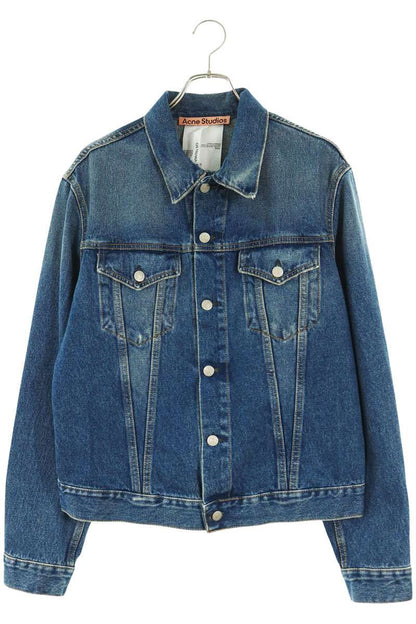 ACNE STUDIOS Regular Fit Denim Jacket Indigo Size 48