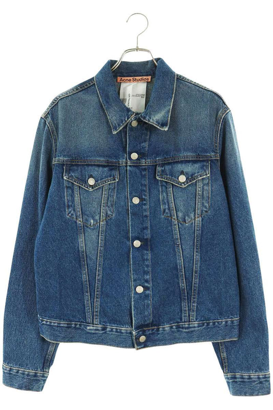 ACNE STUDIOS Regular Fit Denim Jacket Indigo Size 48