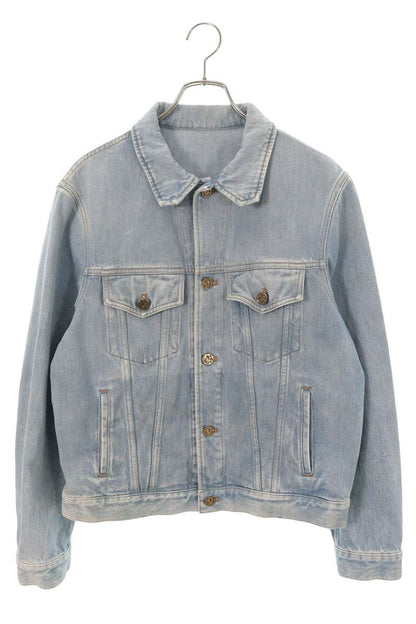 LOUISVUITTON 21SS Washed DNA Denim Jacket Indigo Size 46
