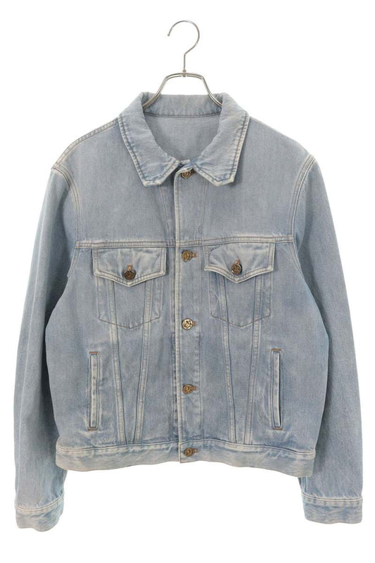 LOUISVUITTON 21SS Washed DNA Denim Jacket Indigo Size 46