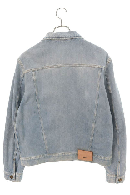 LOUISVUITTON 21SS Washed DNA Denim Jacket Indigo Size 46