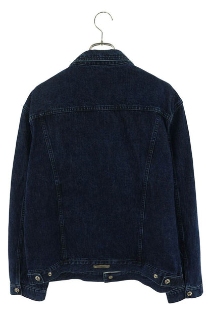 Chrome Hearts MOTORBREATH Dagger Zip Jacket Indigo Size L