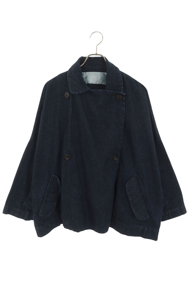 Dulcamara Short Denim Jacket Indigo Cotton Size 0