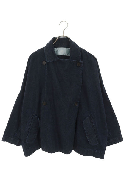 Dulcamara Short Denim Jacket Indigo Cotton Size 0