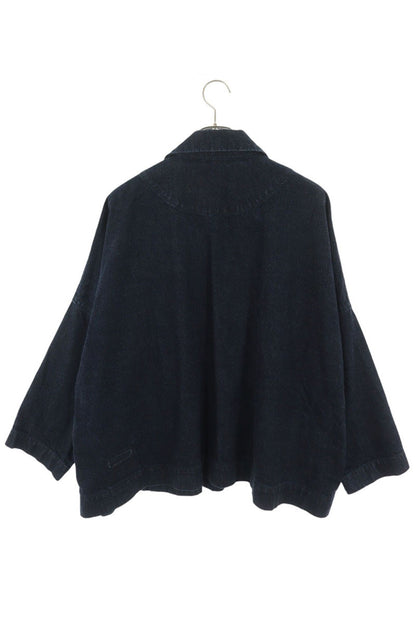 Dulcamara Short Denim Jacket Indigo Cotton Size 0