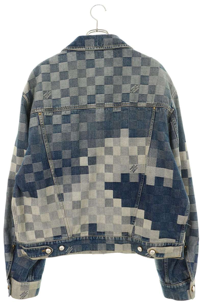 LOUISVUITTON 24SS Damier Classic Denim Jacket Indigo Size 56