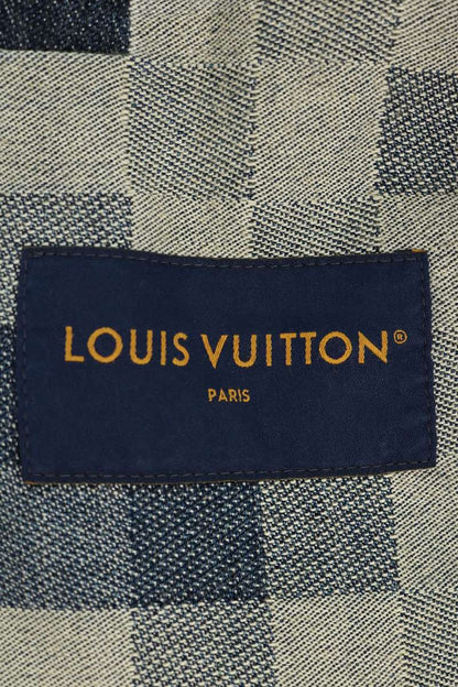 LOUISVUITTON 24SS Damier Classic Denim Jacket Indigo Size 56