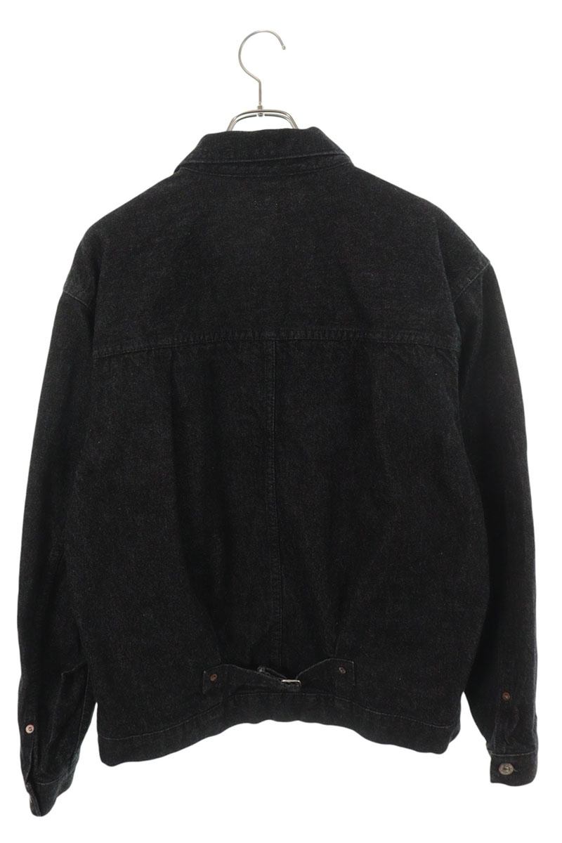 SEQUEL 26SS One-Wash Cotton Denim Jacket Black Size L