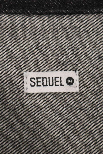 SEQUEL 26SS One-Wash Cotton Denim Jacket Black Size L