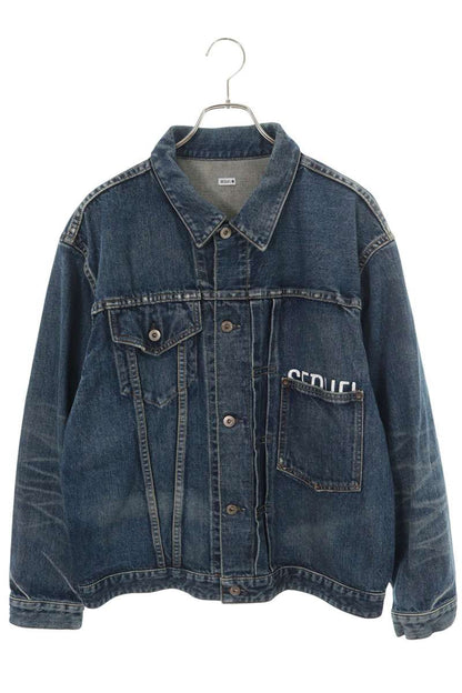 SEQUEL 25AW Washed Denim Jacket Indigo Size L