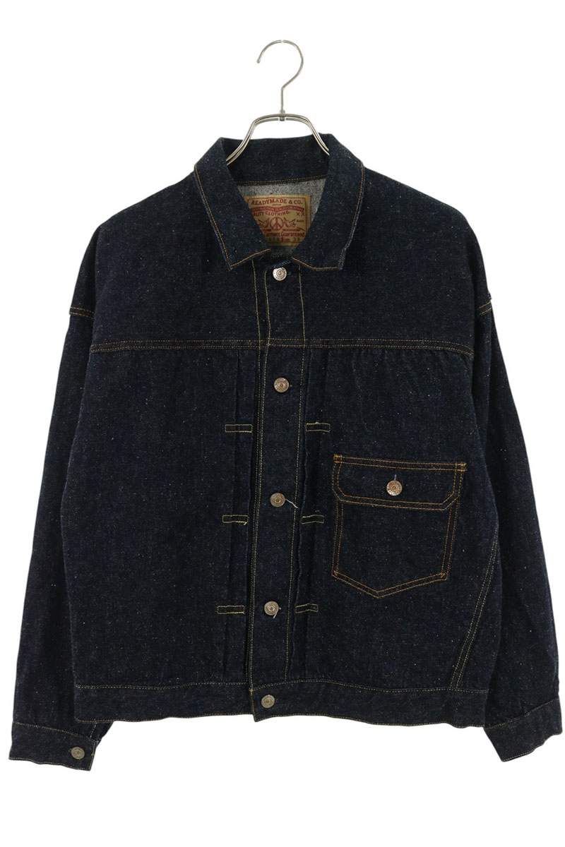 READYMADE 23AW Vintage Processed T-Back Jacket Indigo Size 1