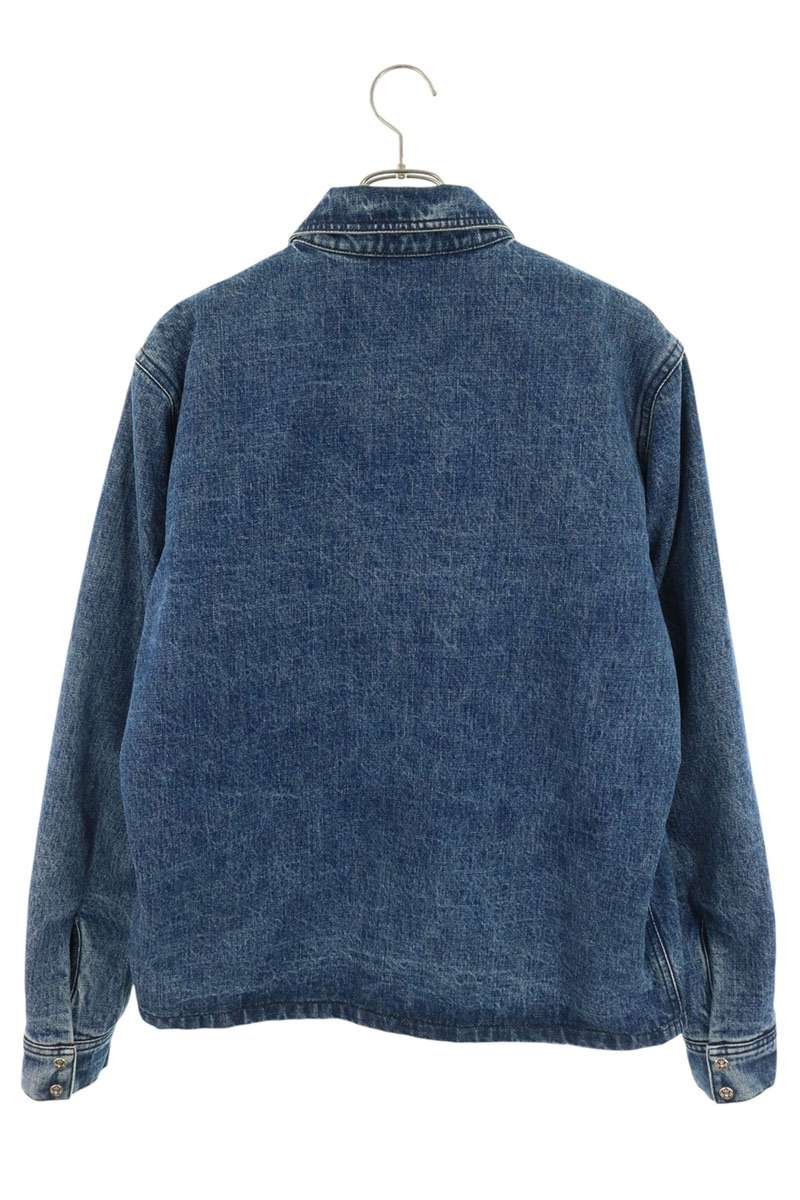 Chrome Hearts WORK DOG Padded Crossball Jacket Indigo Size M
