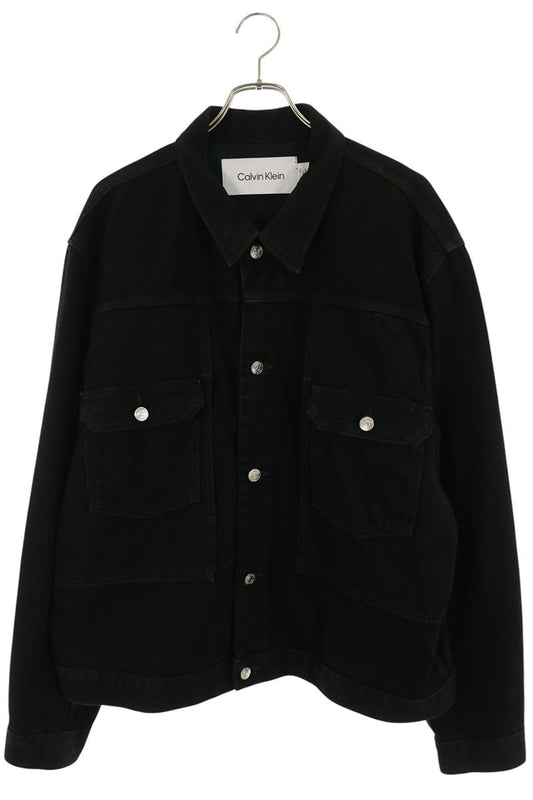 Calvin Klein Classic Denim Jacket Black Size XL