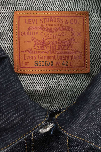 LEVIS VINTAGE CLOTHING S506XX WWII Jacket Indigo Size 42