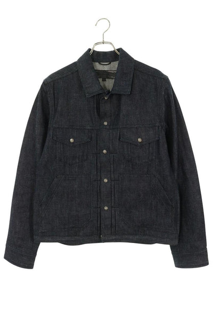 Chrome Hearts WHIPLASH Cross Ball Button Denim Jacket Size S