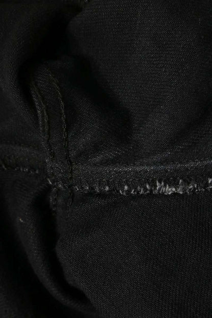 SAINT LAURENT PARIS Black Trucker Denim Jacket Size XS