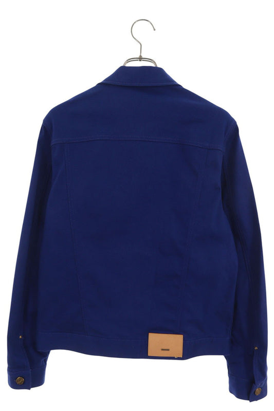 LOUISVUITTON 22AW Stretch Denim Jacket Blue Size 44