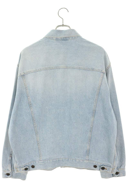 ACNE STUDIOS Washed Denim Jacket Blue Size 48