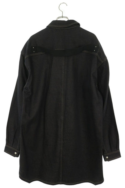 Rick Owens 18AW Oversized Denim Shirt Jacket Blue Size 50