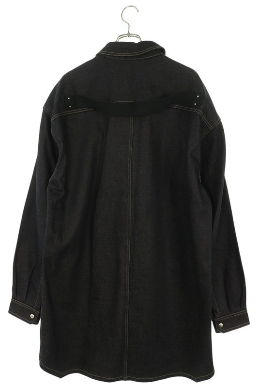 Rick Owens 18AW Oversized Denim Shirt Jacket Blue Size 50