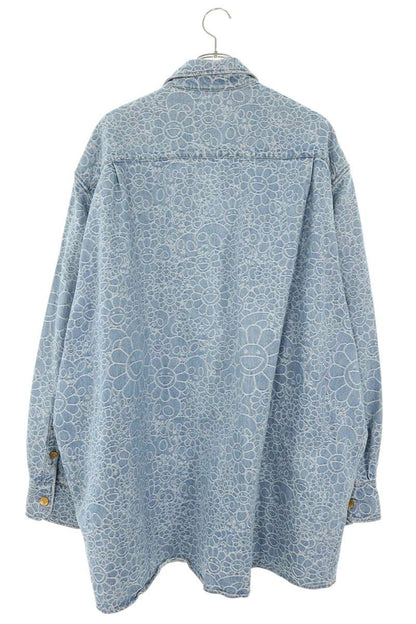 MURAKAMITAKASHI Oversized Jacquard Denim Jacket Size L